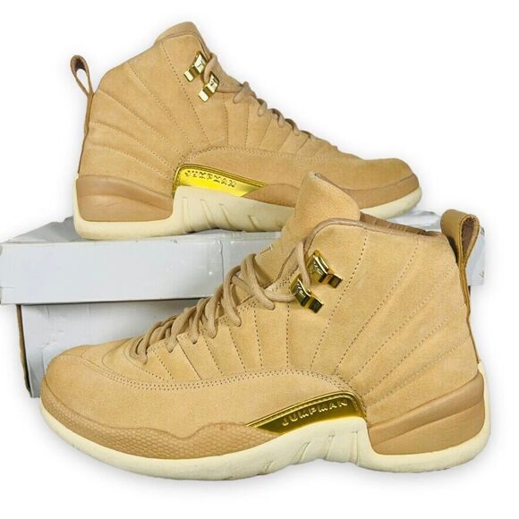 Air Jordan 12 Retro 'Vachetta Tan' AO6068-203 Women's 9 - Picture 1 of 13